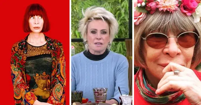 Ana Maria não contém as lágrimas ao falar sobre morte de Rita Lee: “Minha rosa choque”