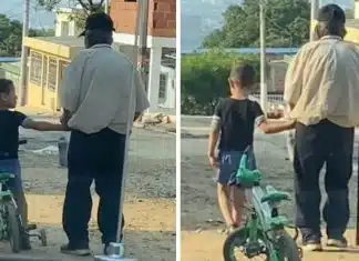 Coração aquecido: Garotinho ajuda idoso a chegar em casa com segurança e vídeo emociona