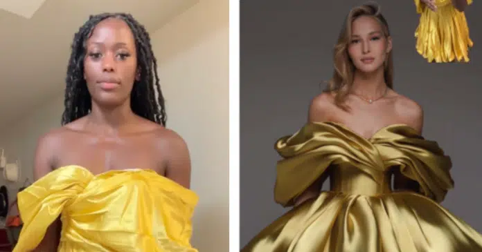 “Realidade”: Mulher encomenda vestido na internet e se surpreende com o que recebeu