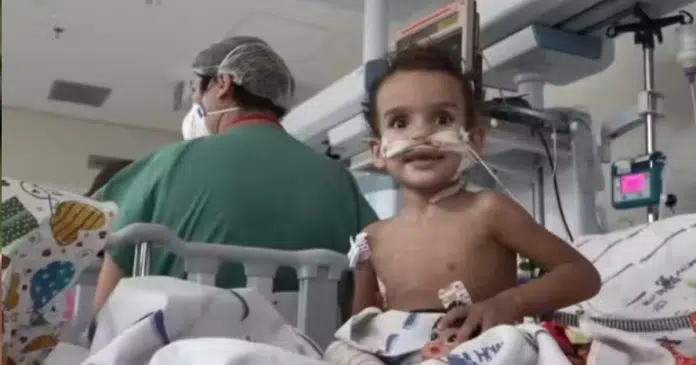 Menina de 3 anos recebe coração em tempo recorde após 5 horas na fila de transplante