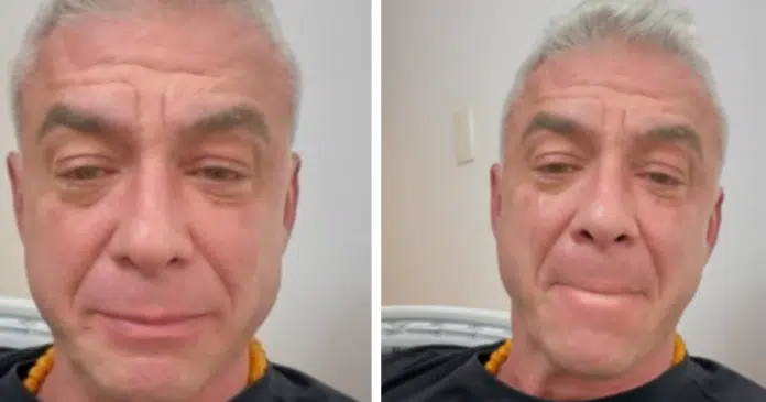 Alexandre Correa aparece aos prantos após Ana Hickmann apresentar laudo: “Estou Cansado”