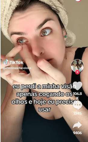 asomadetodosafetos.com - "De um dia para o outro": Tiktoker perde visão após coçar os olhos; saiba como isso é possível