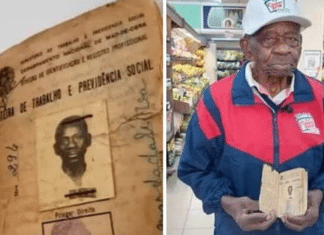 “Não aguento ficar parado”: Vovô de 104 anos continua trabalhando em supermercado de MG